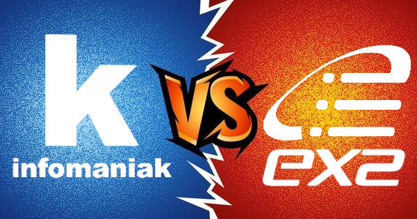 Infomaniak vs. Ex2: Comparatif d'hébergeurs web verts